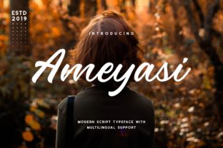 Ameyasi Font Review for Handmade Labels and Packaging