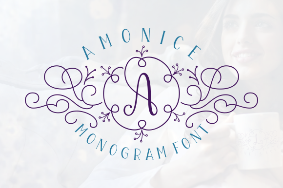 Amonice Font: Playful Display Typography for Editorial Design