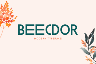 Beecdor Font: Modern Display Typography for Editorial Design