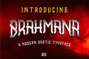 Brahmana Font: Testing a Gothic Display Typeface for Branding