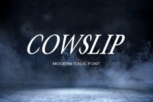 Cowslip Font Review for Handmade Labels and Packaging