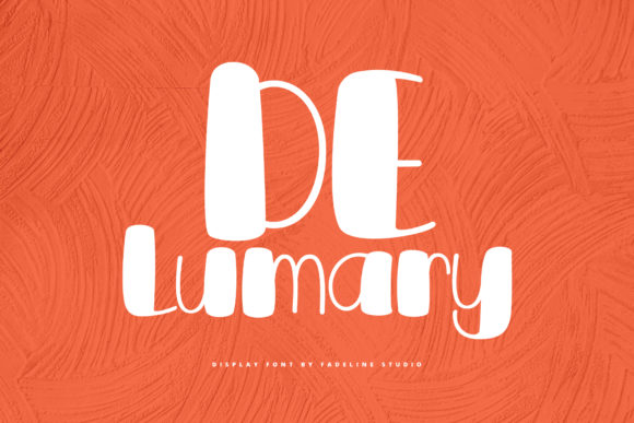 De Lumary Font: Bold Display Type for Campaigns