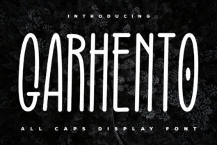 Garhento Font: Bold Modern Style for Handmade Labels
