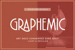 Graphemic Font: A Modern Display Typeface for Web Design