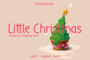 Little Christmas Font Review for Holiday Crafts