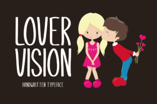 Lover Vision Font Review for Handmade Labels and Branding