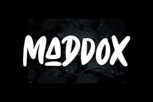Maddox Font: Bold Display Typography for Editorial Design