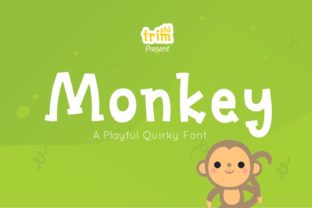 Monkey Font: Adding Joy to Kids-Themed Editorial Design