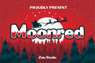 Moonred Font: Bold Display Typography for Marketing