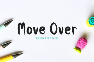 Move Over Font: A Brush Typeface for Small Business Branding
