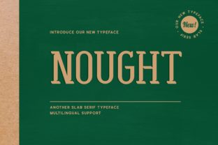 Nought Font Review: Playful Display Type for Branding