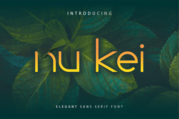 Nu Kei Font: Futuristic Typography for Makers