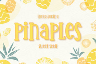 Pinaples Font: Playful Display Type for Sweet Branding