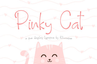 Pinky Cat Font: Cheerful Display Type for Branding