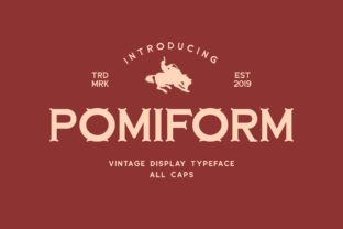 Pomiform Font Review: Nostalgic Display Serif Guide