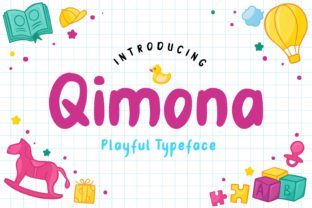 Qimona Font: Playful Display Typography for Web Design