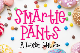 Smartie Pants Font for Playful Campaign Visuals