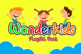 Wonderkids Font: Playful Display Typography for Web Design